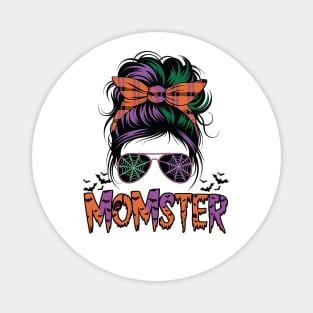 Momster Mom Halloween Magnet